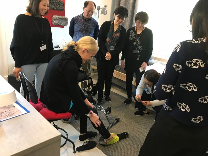 Kiinalaisryhmä koulutuksessa